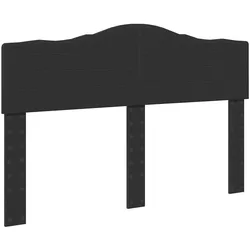 vidaXL Kopfteil Schwarz Eichen-Optik 150 cm Holzwerkstoff