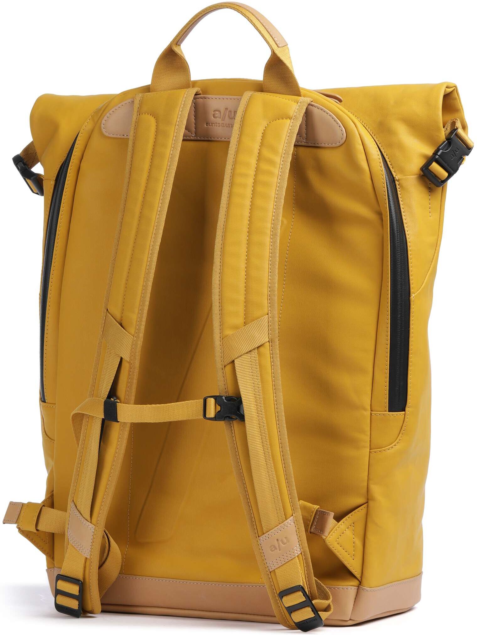 Aunts & Uncles Japan Matsuyama Rolltop Rucksack, gelb