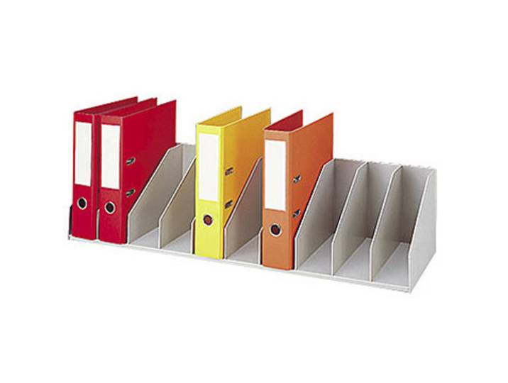 Trieur 10 cases fixes largeur 90 cm gris