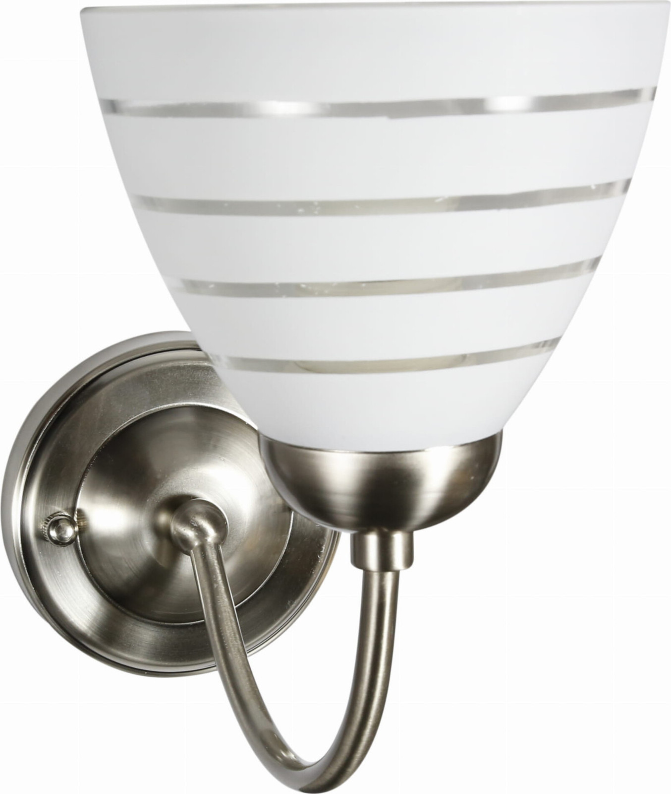 Veneti wandlamp zilverkleur