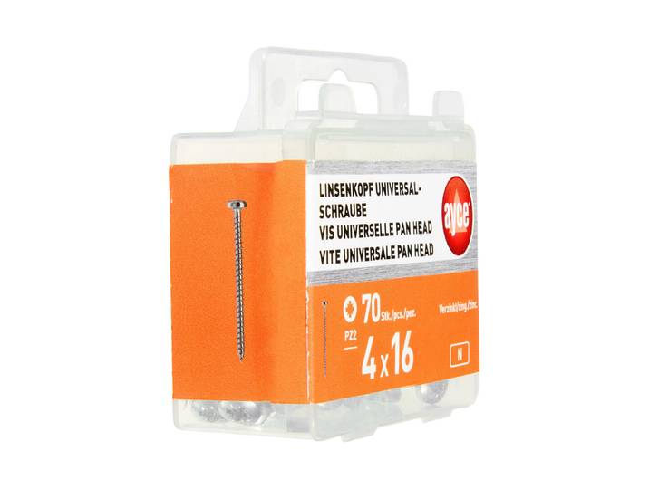 Ayce Panhead-Universalholzschraube 4 × 16 mm