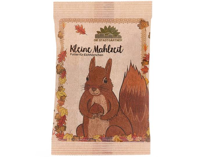 Eichhörnchenfutter Kleine Mahlzeit für Eichhörnchen