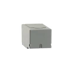 ABB 1SCA022776R8010 OTS800G1S Klemmenabdeckung Schnappbefestigung grauer Kunststoff Klemmenabdeckung Plastik 1 St.