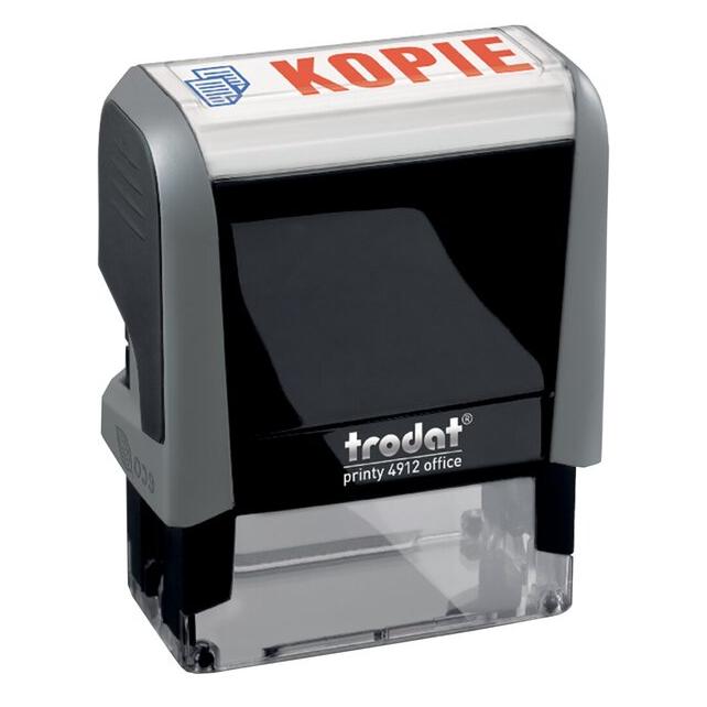 Trodat Textstempel 4912 gr Kopie (4912Office4.0 K)
