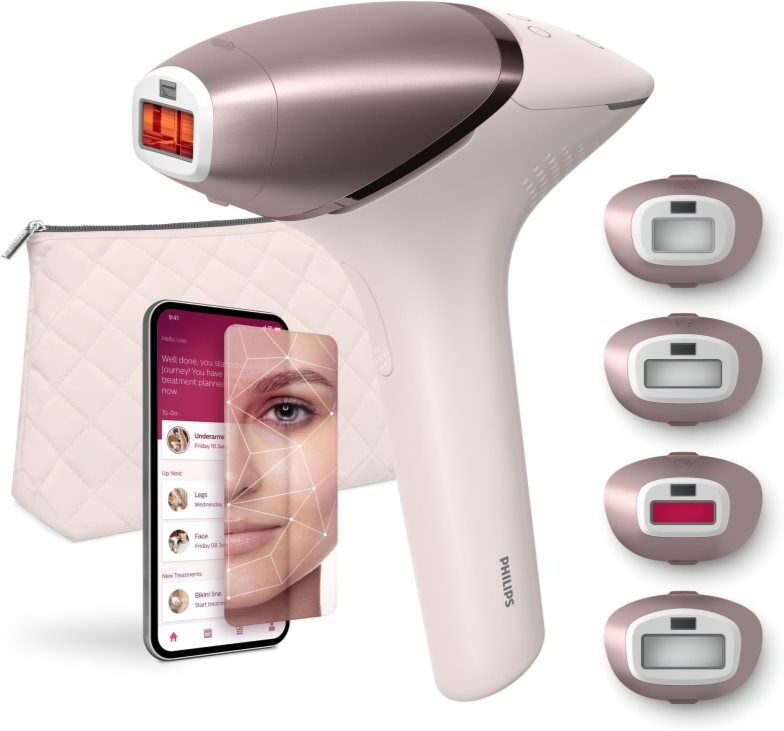 Philips Lumea Series 9900 SkinAI IPL BRI977/00 épilateur IPL corps, visage, bikini et aisselles 1 pcs