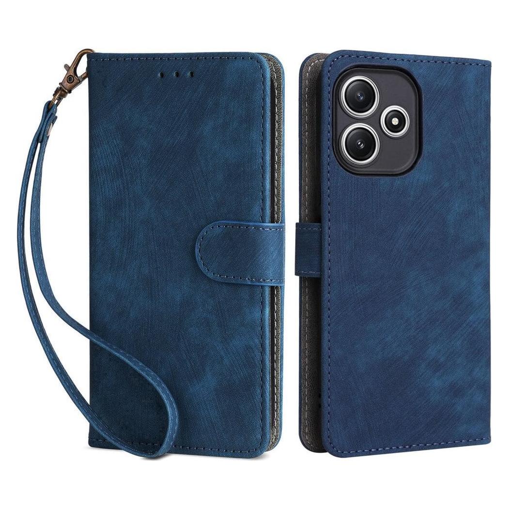 Cover-Discount Xiaomi Redmi 12 - Etui mit RFID Blocker blau (Xiaomi Redmi 12) (660154160B)