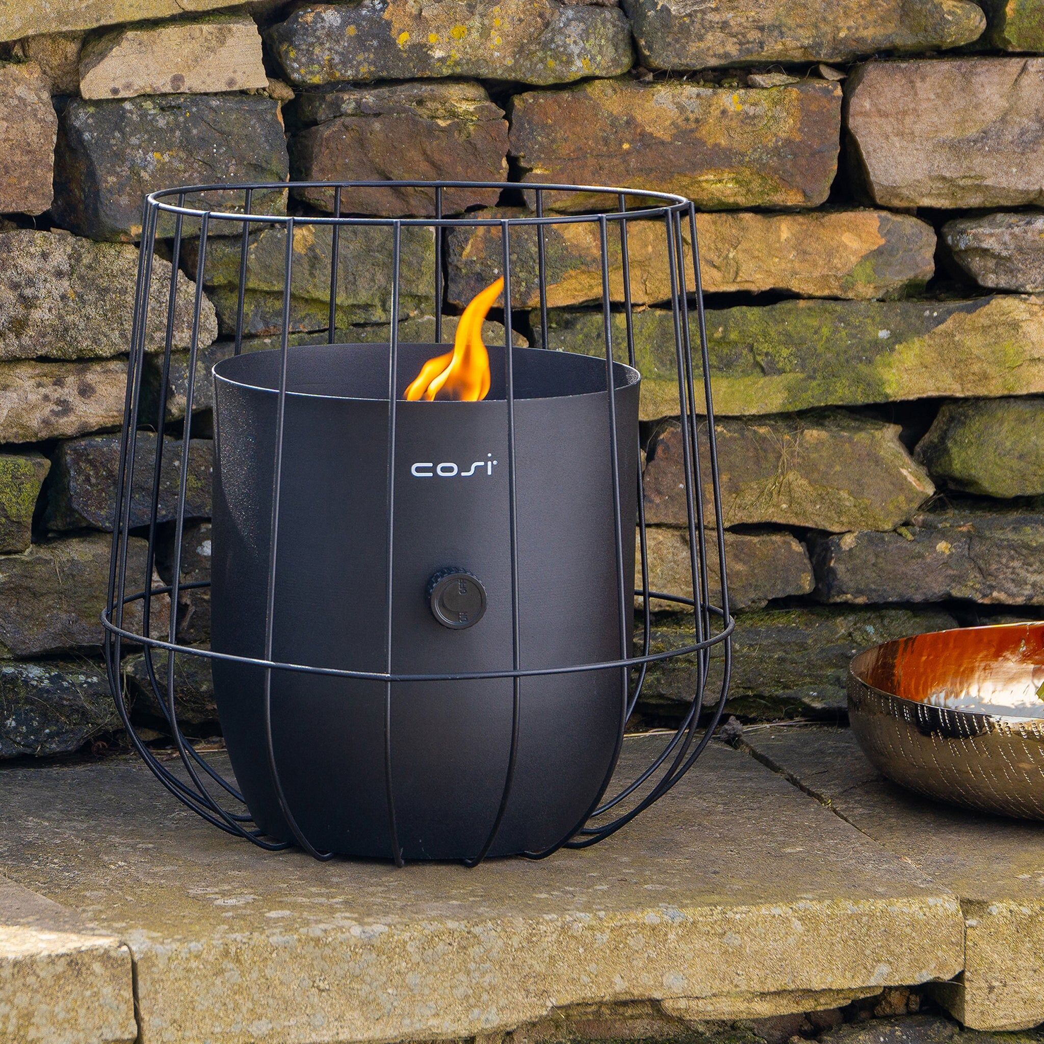 Cosi - Cosiscoop Basket Lantern in Black