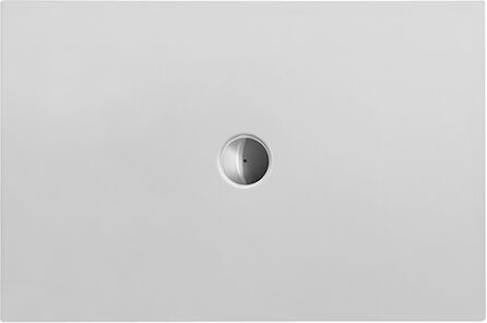 Duravit douche rectangulaire D-Code 120x80x3.5cm, blanc, à fleur de sol, antidérapant