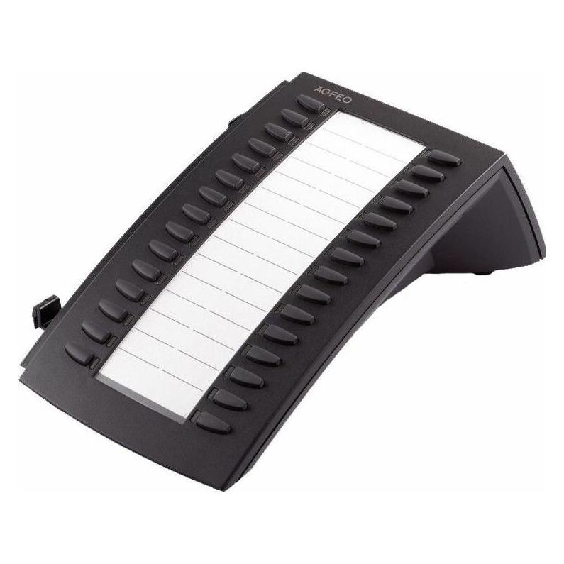 Agfeo STE 40 schwarz Die Tastenfeld-Erweiterung f. das Systemtelefon ST 31/ST 40/ST 42/ST 45 Steckernet... (6100288)