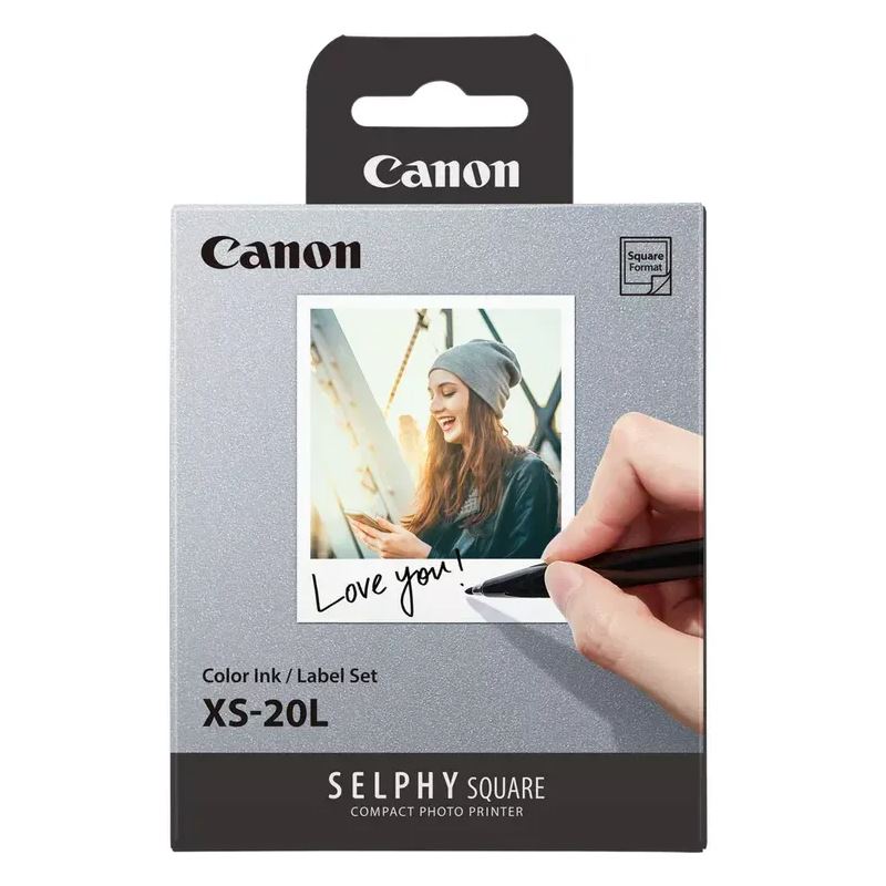 Canon Farbband+Papier XS-20L f. QX10 cyan/magenta/gelb/20 Blatt