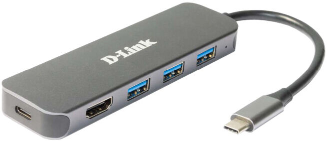 D-Link Hub USB-C 5-en-1 HDMI DUB-2333 ; dlink (DUB-2333)