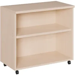Anstellregal, fahrbar