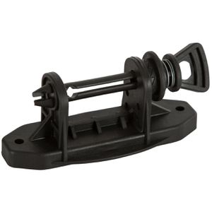 AKO Isolatoren Premium, Multi-Spannisolator, für Seil bis 8 mm & Band bis 40 mm, PA-Kunststoff, 10 Stück