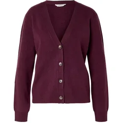 Tchibo - Strick-Cardigan - Damen - Gr. M - weinrot