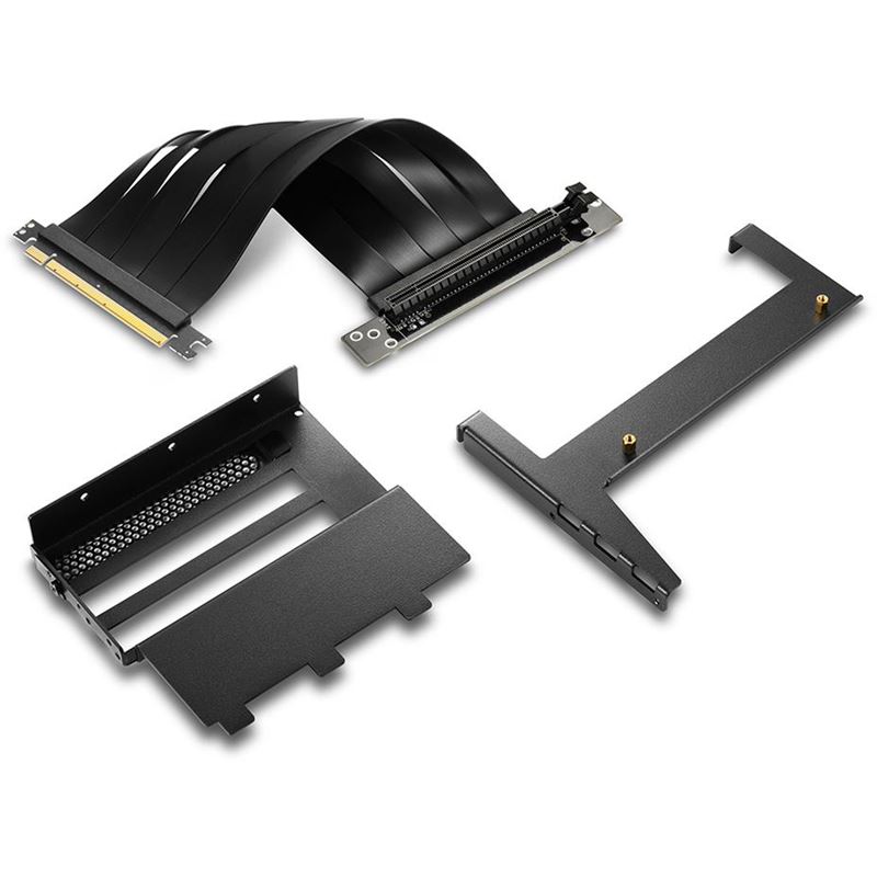Sharkoon Angled Graphics Card Kit 4.0, Riser Card (schwarz)