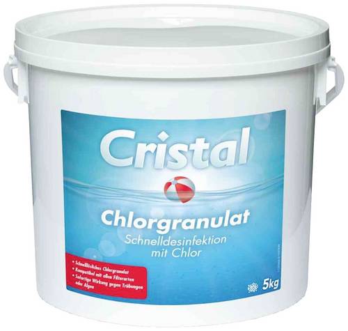 Cristal 1133262 Chlorgranulat 5kg Eimer Aktivsauerstoff-Granulat 1St.