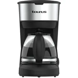 Taurus Verona 6 Inox, Filterkaffeemaschine, Schwarz, Silber