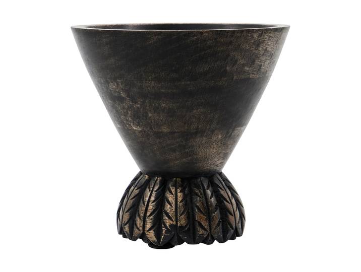 House Doctor Pot de fleurs Sani Ø15 cm Noir