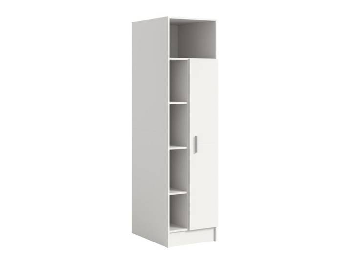[en.casa] Armoire polyvalente blanche 50 x 62 x 195 cm