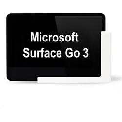 TabLines TWP023W Wandhalterung für Microsoft Surface Go 3, weiss, Tablet Halterung, Weiss