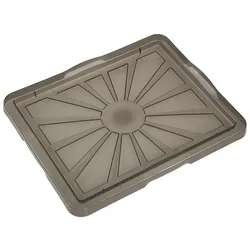 Keeeper - Deckel für Aufbewahrungsbox 35x21cm in transluzentem Grau