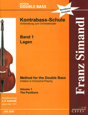 C.F. Schmidt Musikverlag Kontrabass-Schule 1