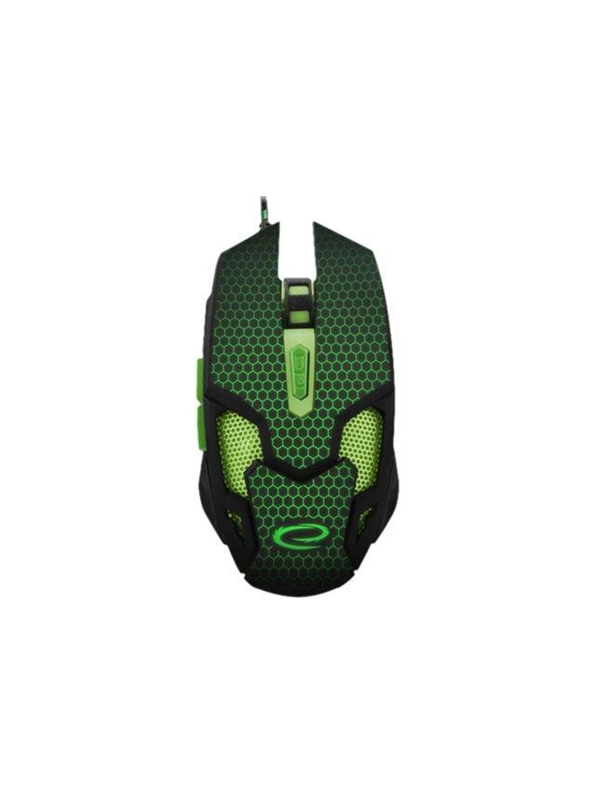 Esperanza MX207 COBRA - mouse - USB - green - Maus (Grün)