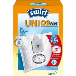 2x Swirl UNI09 Net MicroPor Power Net, Staubsaugerbeutel