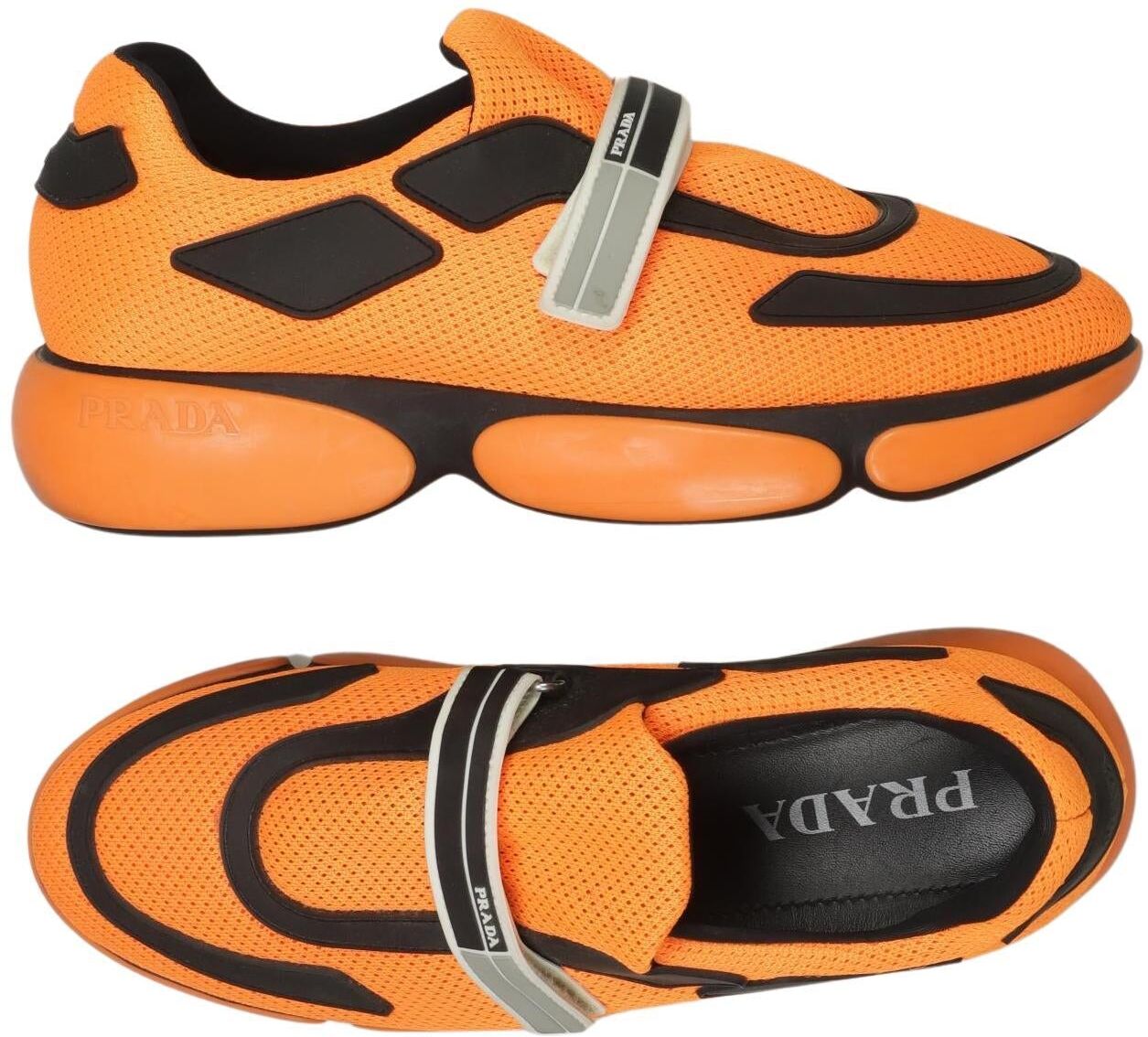 Prada Damen Sneaker, Neon, Gr. EU 38.5, kein / Etikett - Second Hand