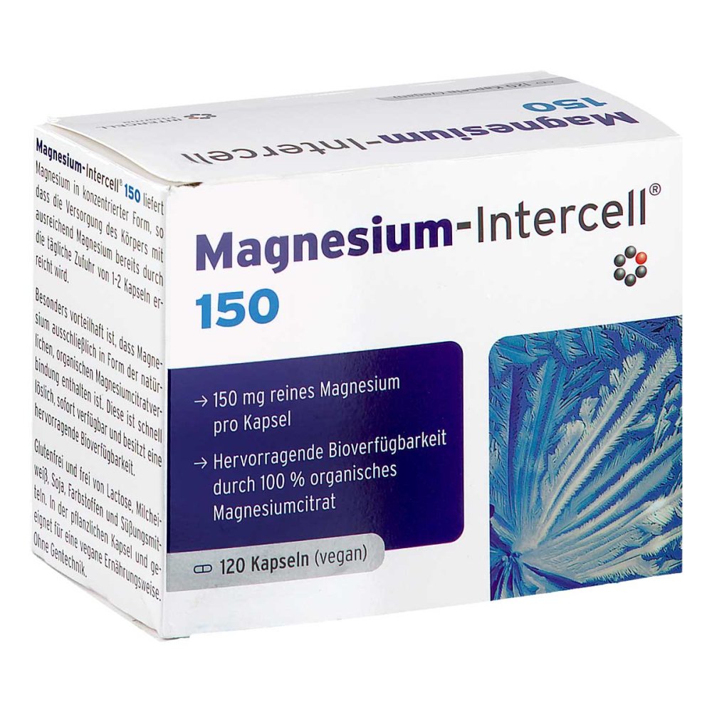 INTERCELL-Pharma GmbH Magnesium-intercell 150 Kapseln 19275627