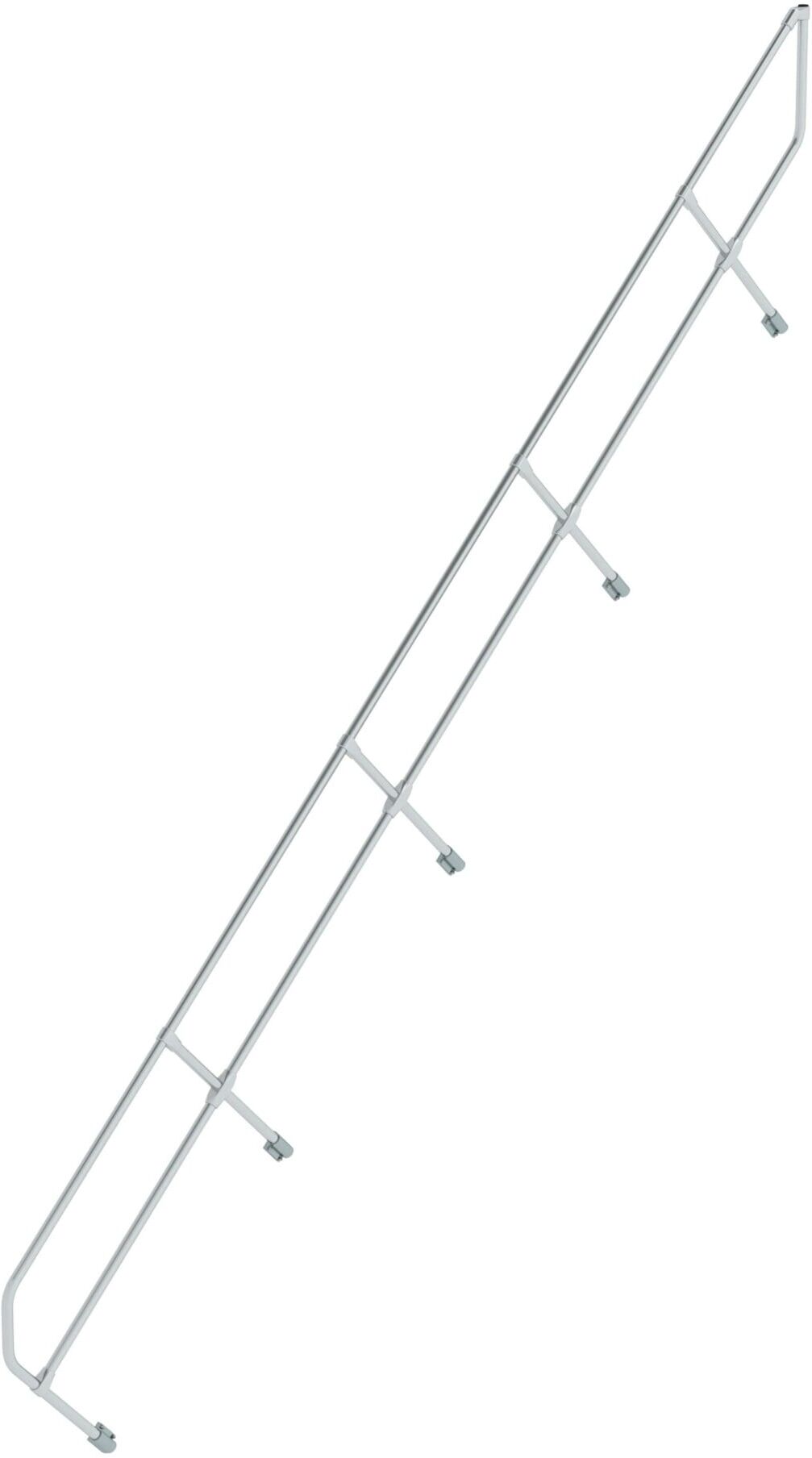 MUNK zweiter Handlauf Aluminium-Treppe 45° 18 Stufen (600318)