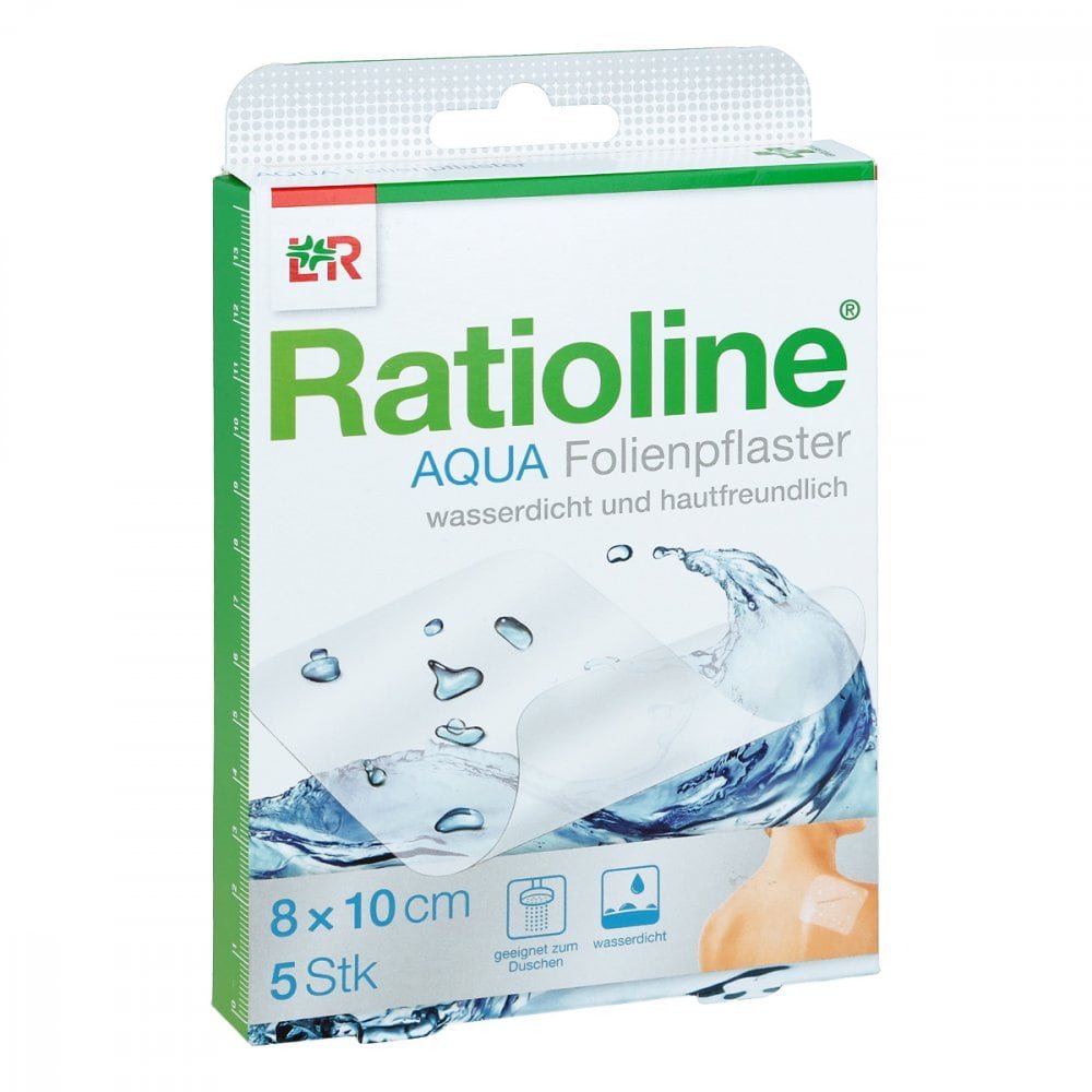 Lohmann & Rauscher GmbH & Co.KG Ratioline aqua Duschpflaster 8x10 cm 01805415