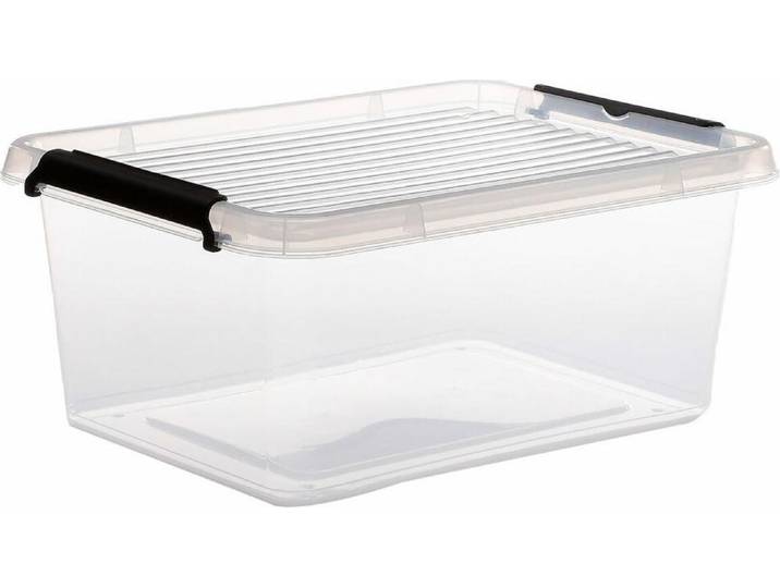 Boîte de rangement à clip 12\,5L
