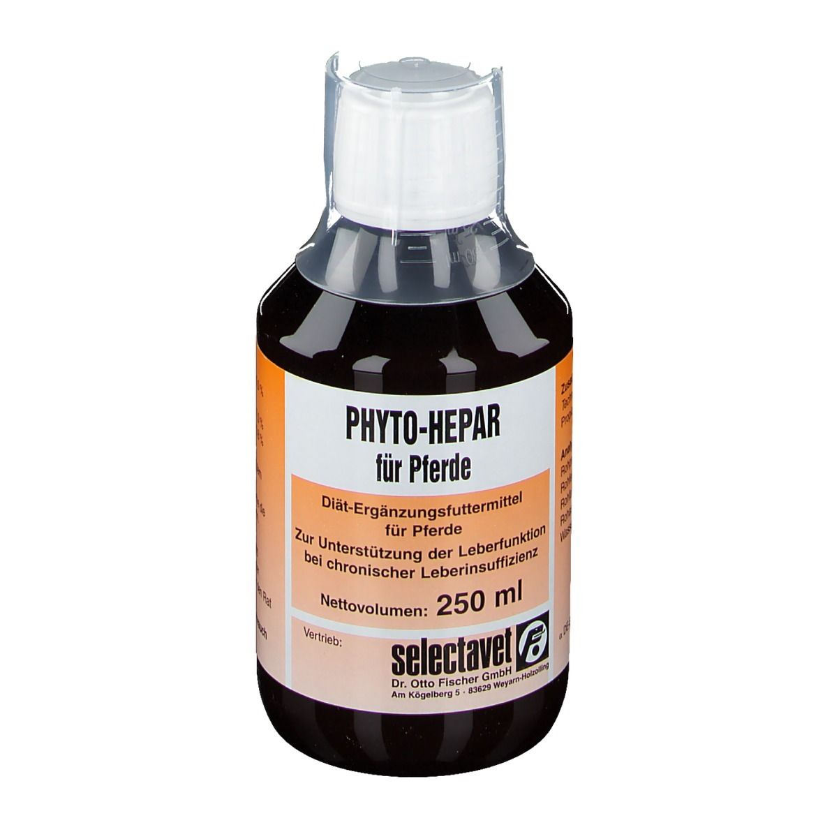 Phyto-Hepar für Pferde (1805) 250 ml Flüssigkeit