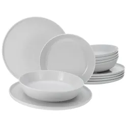 Tafelservice Chef Collection Weiß, 12-teilig