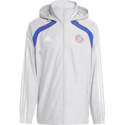 adidas FC Bayern München Windbreaker Herren | Gr. XL | grau - grau