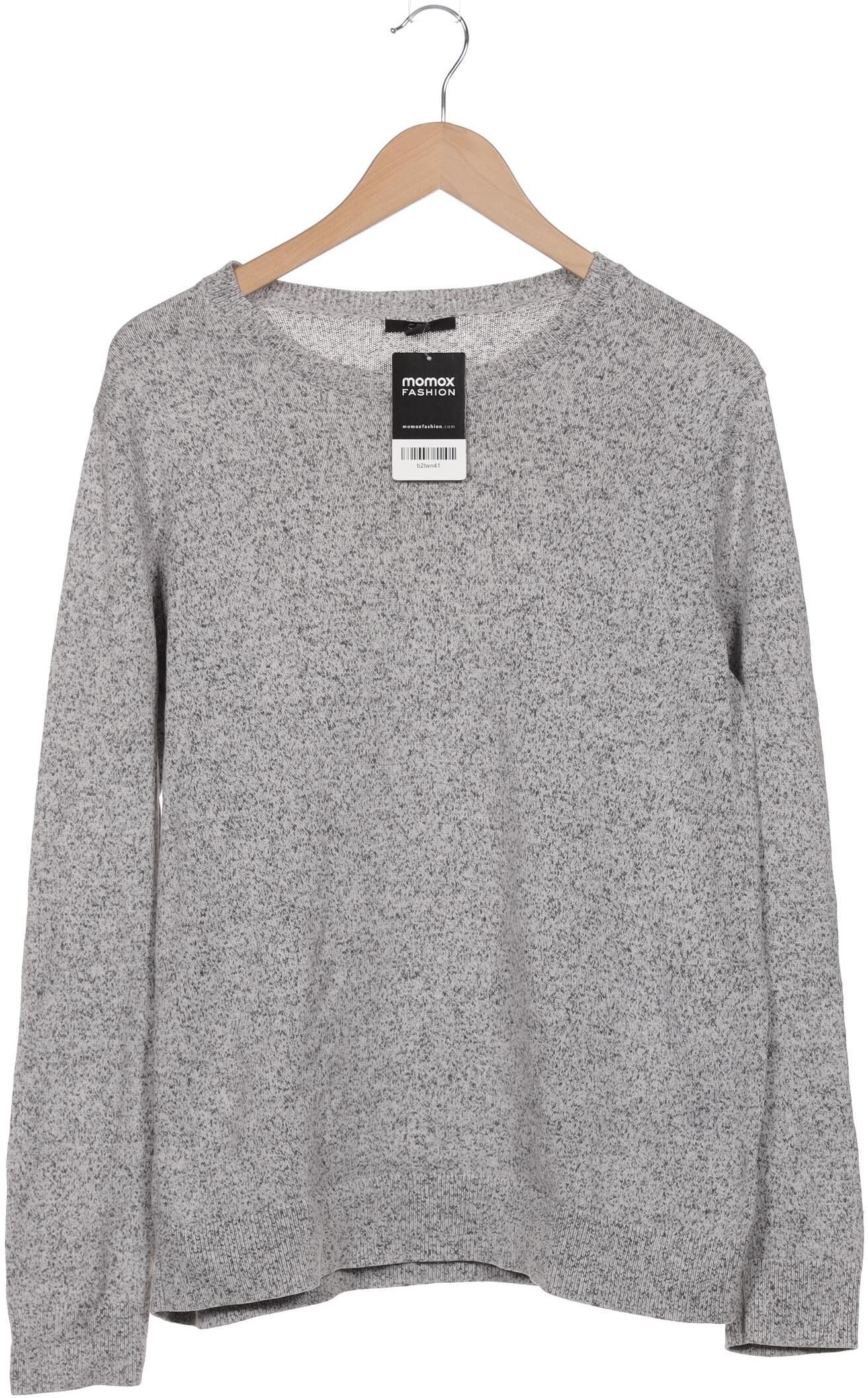 COS Damen Pullover, Grau, Gr. S, Baumwolle - Second Hand