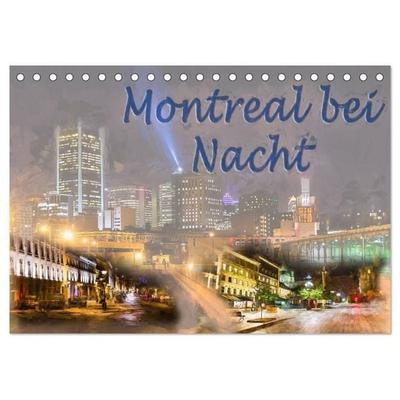 Montreal bei Nacht (Tischkalender 2027 DIN A5 quer), CALVENDO Monatskalender