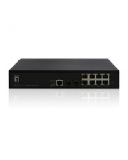 LevelOne Switch 8x GE GEL-1061 2xGSFP 19" Rack-Modul (GEL-1061)