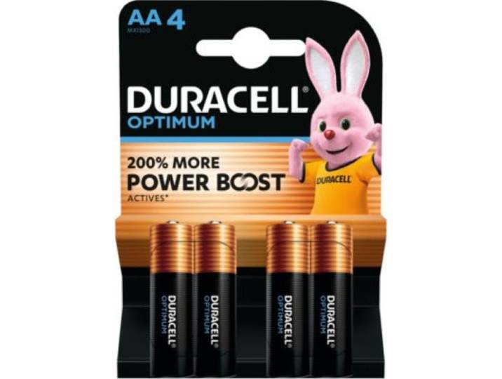 Duracell - Pile Lr06 Aa Lot 4 Piles Optimum
