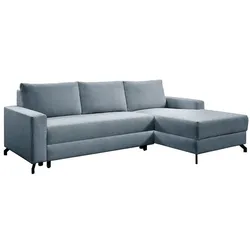 Exxpo by Gala Ecksofa mit Funktion Quattro Stoff Sky