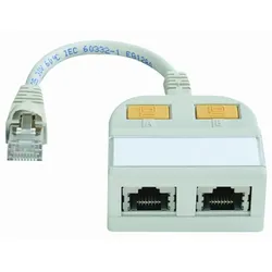 Telegärtner T-ADAPTER S, 2 x ISDN, Tel. (4-5,3-6/4-5,3-6)