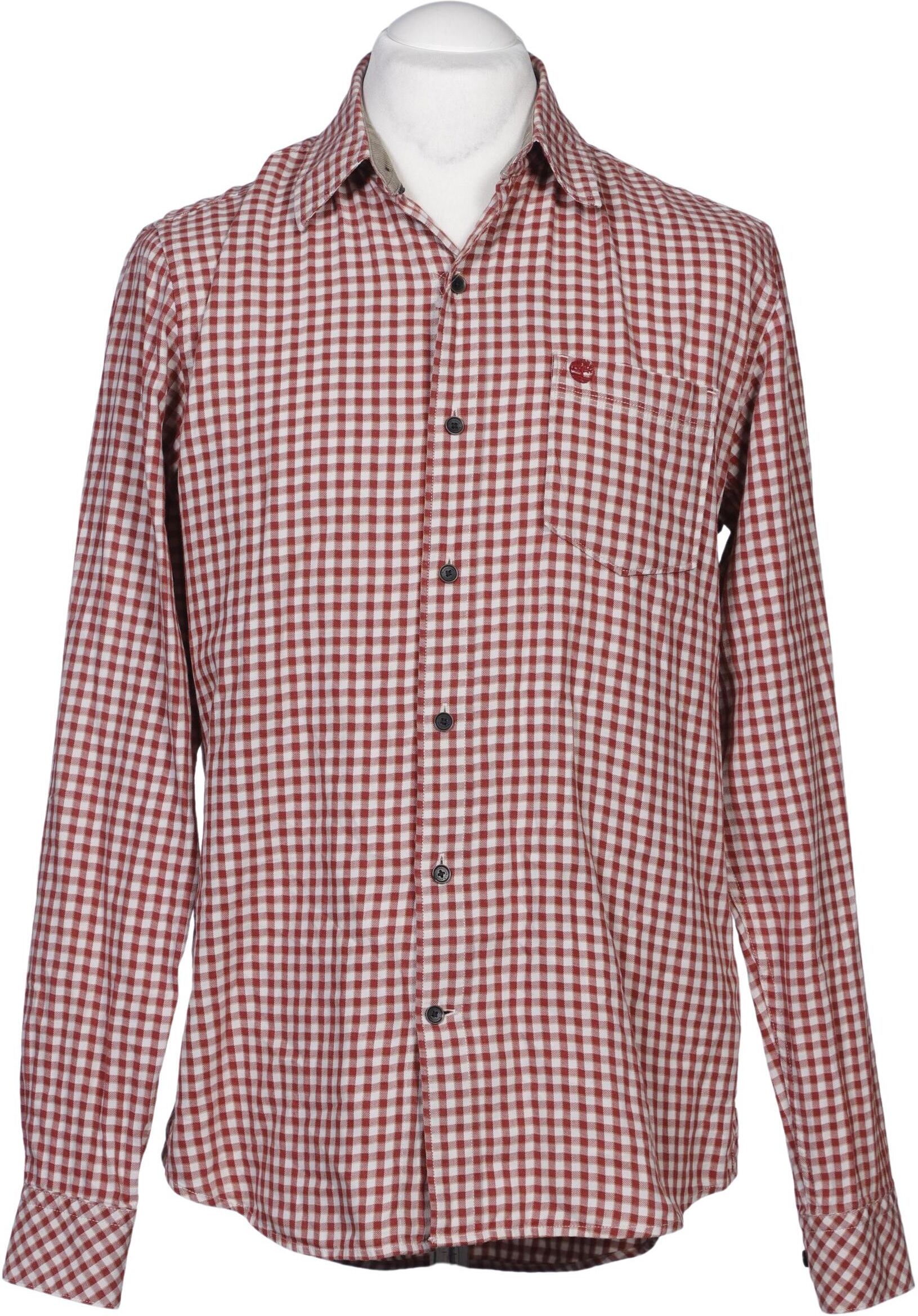 Timberland Herren Hemd, Mehrfarbig, Gr. M, Wolle / Baumwolle - Second Hand