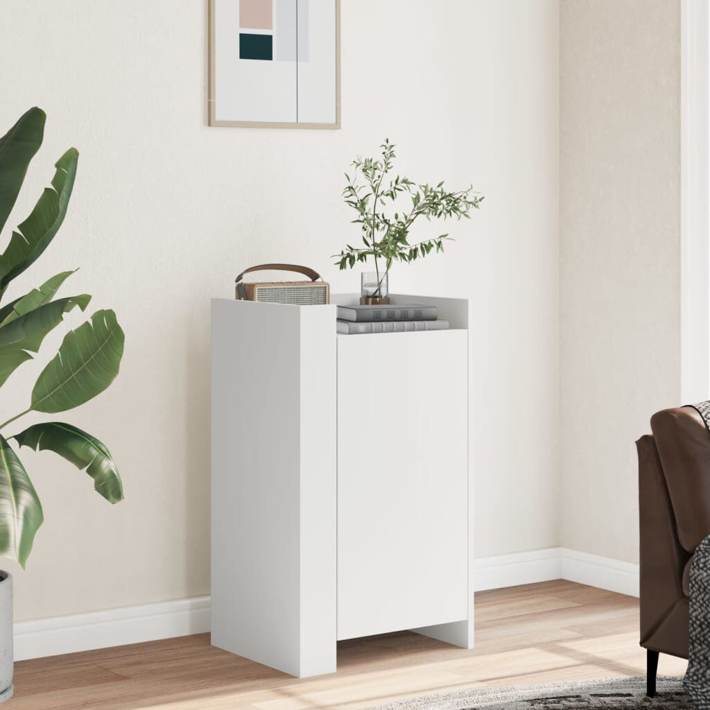 Latitude Run Amarious 45 cm W Sideboard White 75cm H X 45cm W X 35cm D