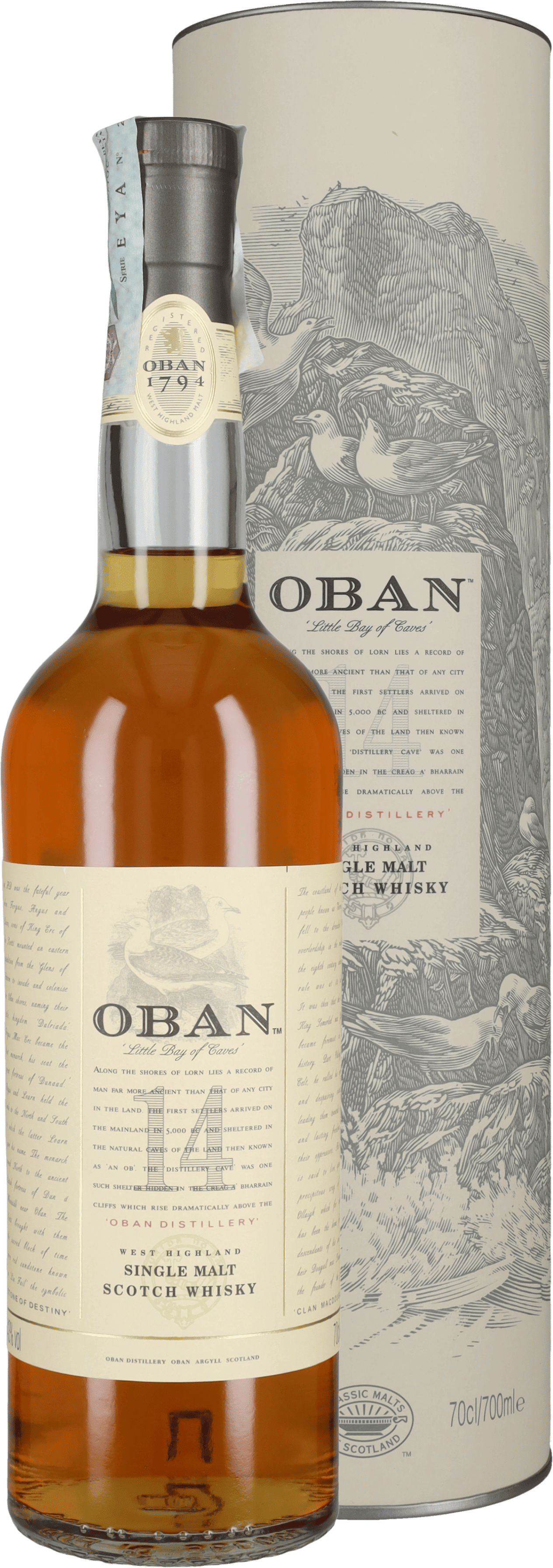 Oban Whisky Single Malt 14 Anni
