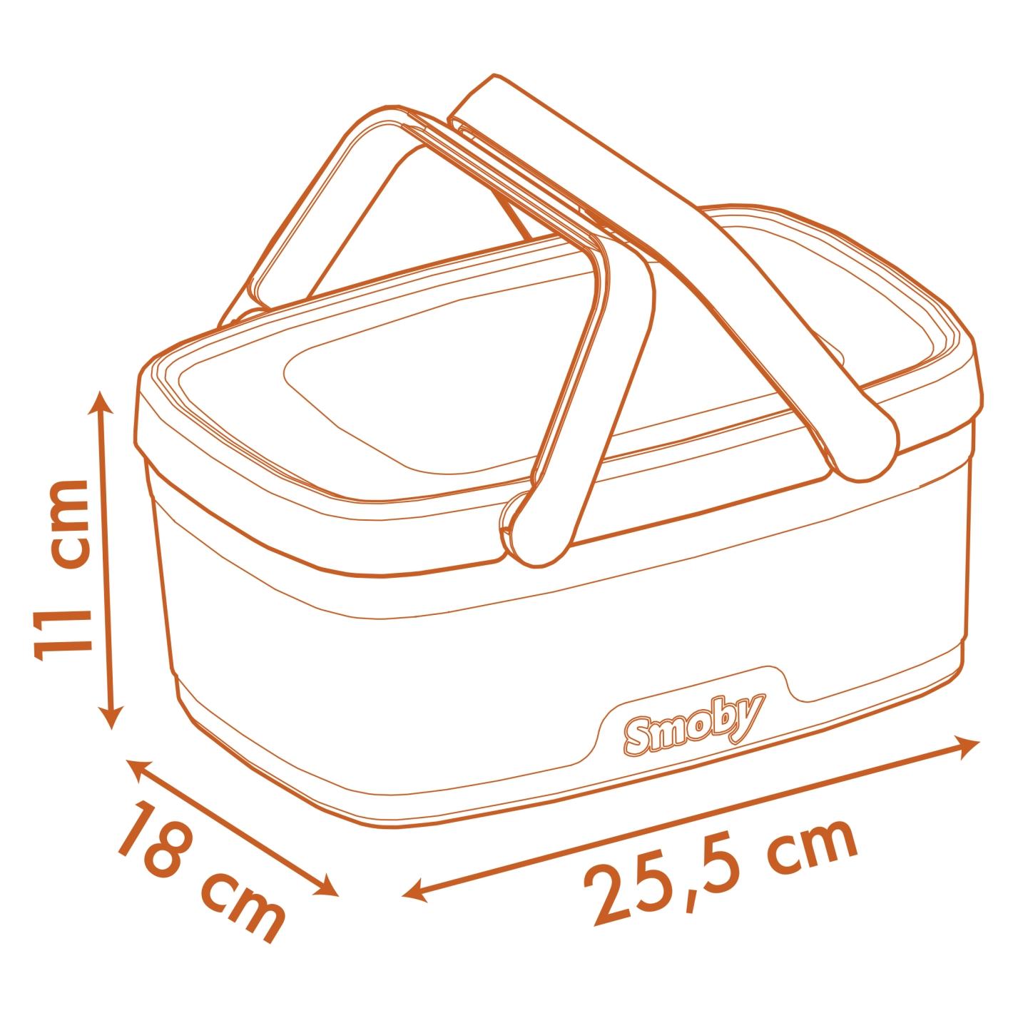 Smoby Winnie Puuh 2-in-1 Picknickkorb (7600312520)