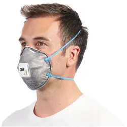 3M Atemschutzmasken »Cool Flow™ 9922« FFP2 NR D 2 Stück