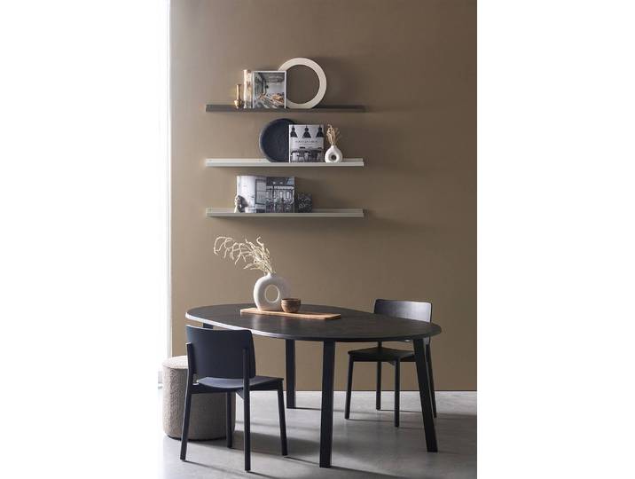 Esstisch Kenten Ø 120cm Schwarz