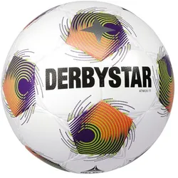 Derbystar Atmos TT DB v25 Fußball - weiss/grün/rot - 5