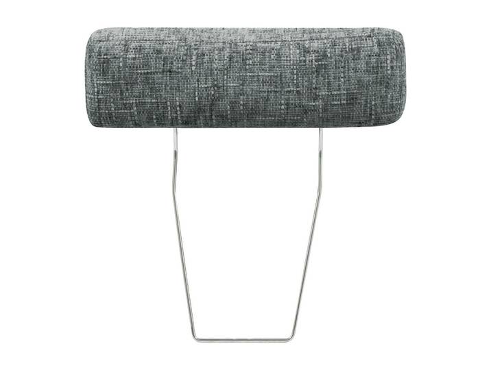 Livetastic Kopfstütze Spring, Anthrazit, Silber, 52x17x14 cm, Wohnzimmer, Sofas & Couches